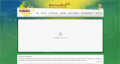 Desktop Screenshot of kanakagroup.co.in